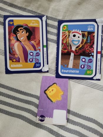 Cartes Disney jouons, rêvons Auchan 20243