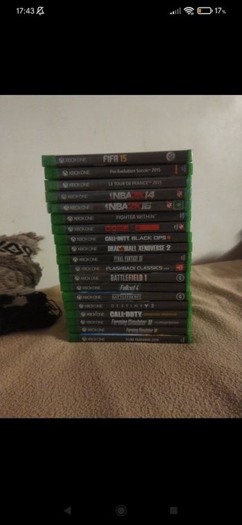 Jeux Xbox one unité