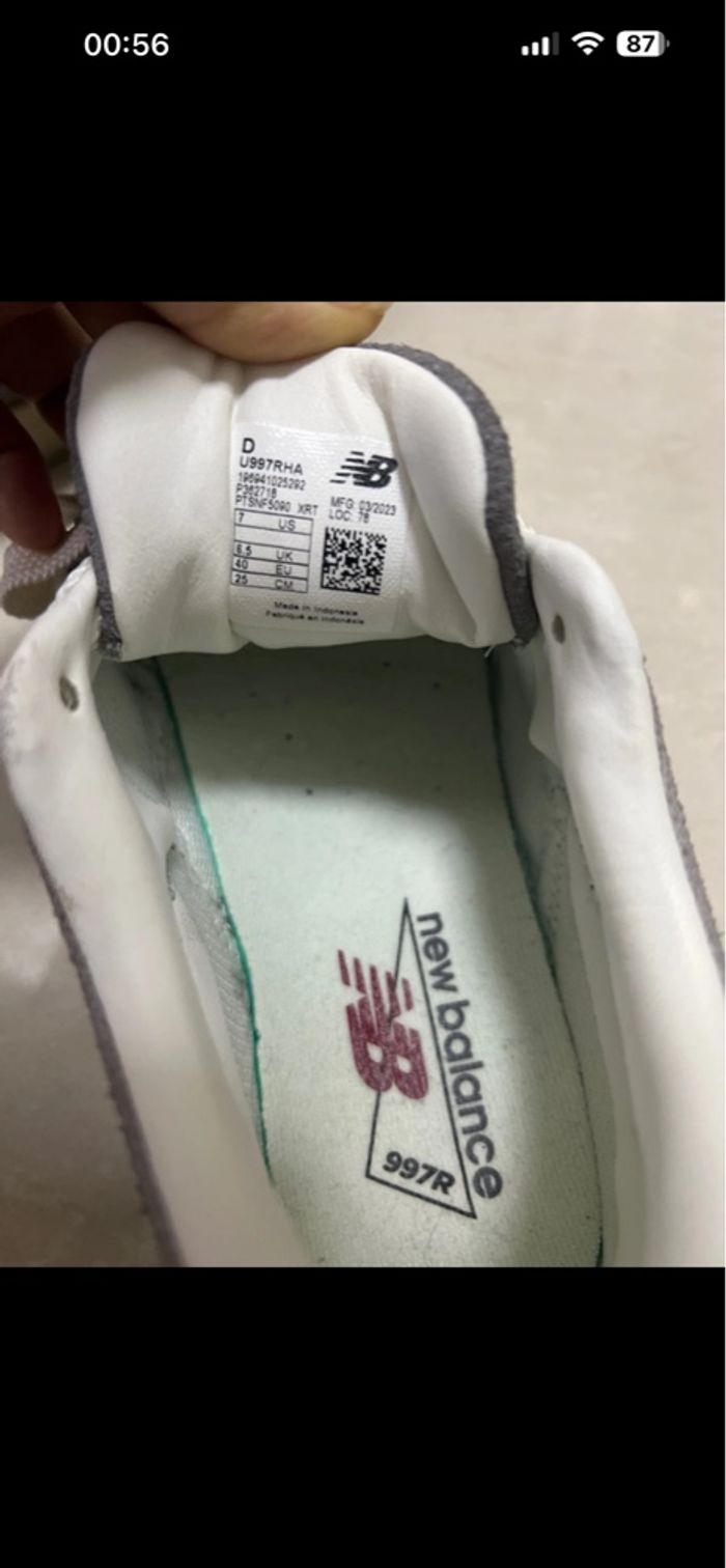 Basket new balance mixte - photo numéro 7