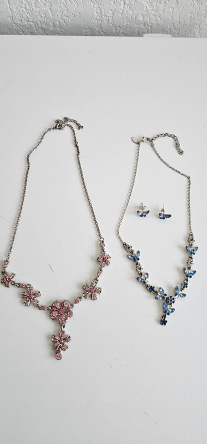 Lot de 2 colliers fantaisies