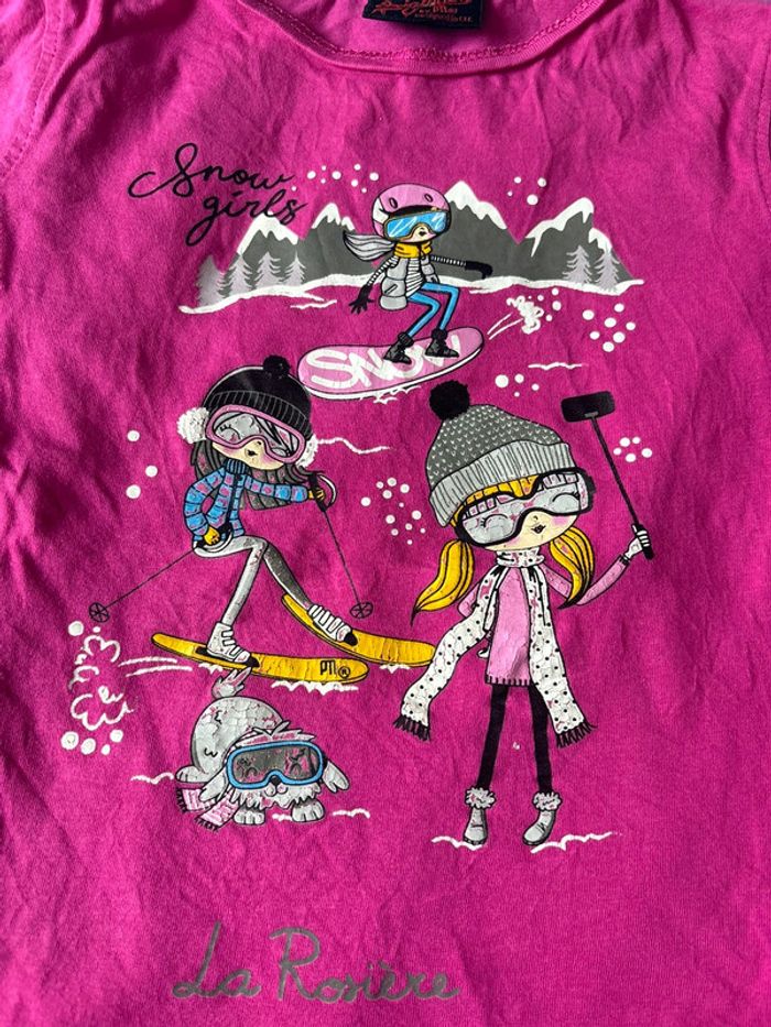 Teeshirt la rosière - photo numéro 2