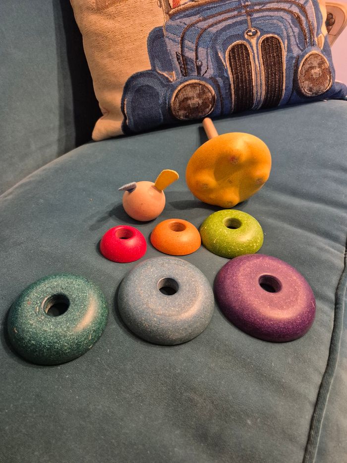 Jeu d'empilement lapin Nature et Découvertes - photo numéro 4