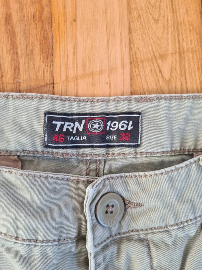 Pantalon chino couleur camel taille italienne 46 - photo numéro 2