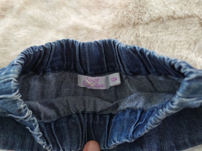 Jupe jeans 12 mois princesse patatra - photo numéro 4
