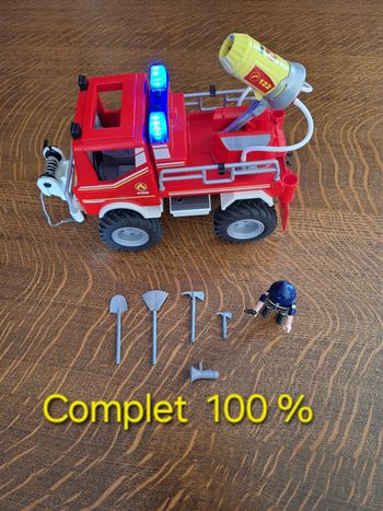 Playmobil 4x4 pompier 9466 Complet