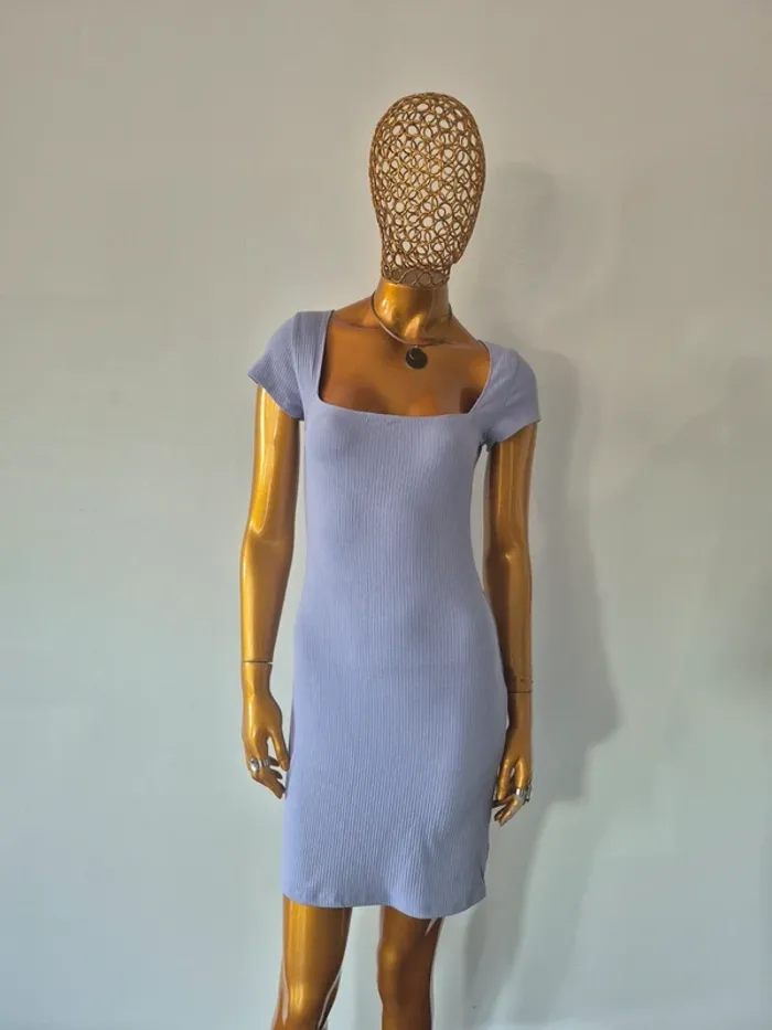 Robe Manches Courtes Lila Femme Taille S/36