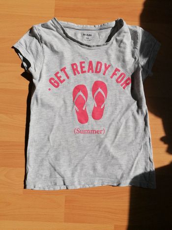 T-shirt Kiabi 6 ans gris