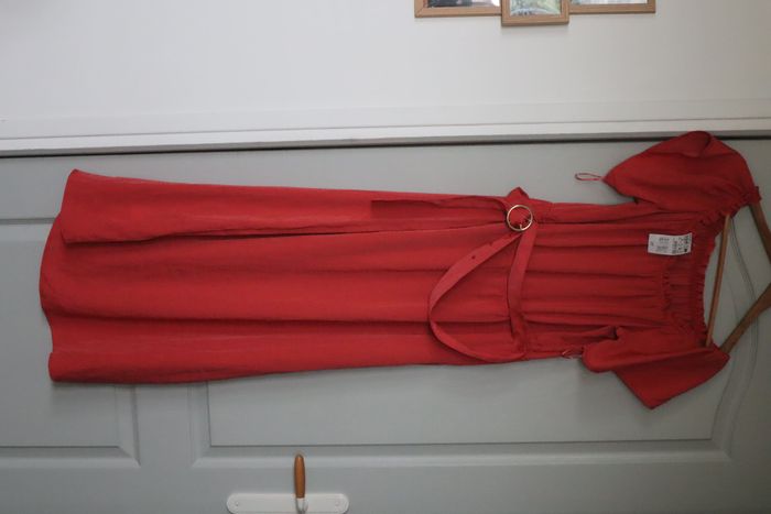 Robe longue corail - Kiabi - L - photo numéro 7