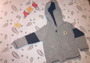 Veste à capuche sergent major bébé garçon 2 ans