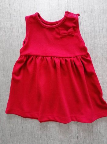 Robe sans manches 9 mois