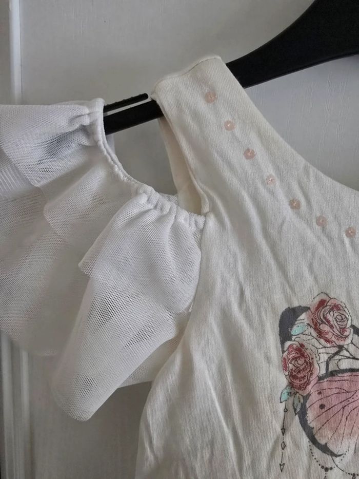 Magnifique robe de soirée fille taille 4 ans avec étiquette - photo numéro 4