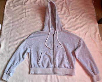 Veste courte à capuche zippée S