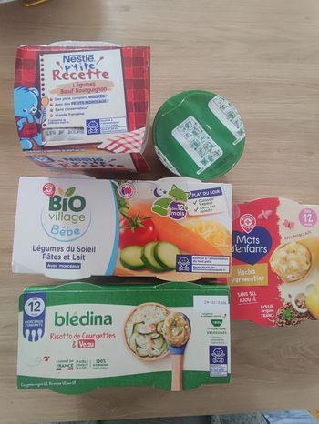 Petits pots repas complet 12mois