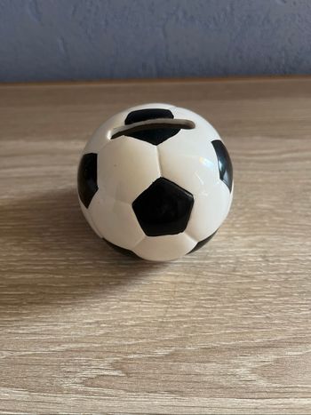Tirelire ballon de foot