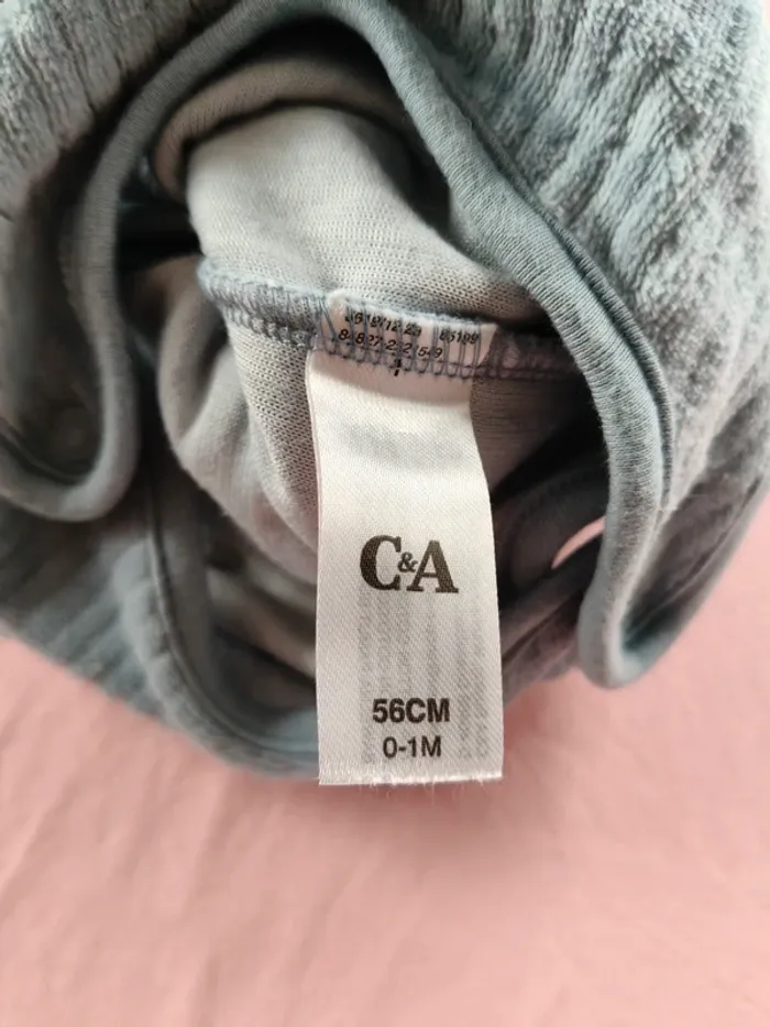 Salopette mixte C&A bleue renard 56 cm - photo numéro 3