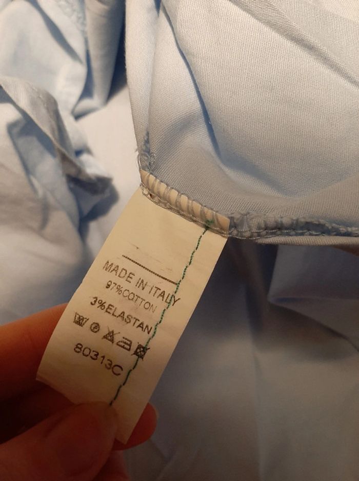 Chemise bleu ciel - photo numéro 5