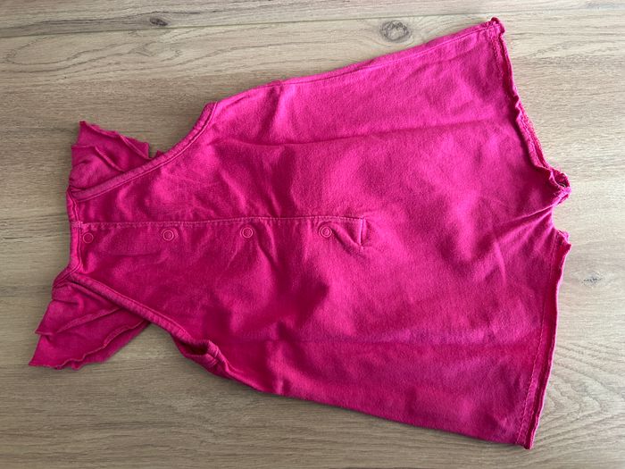 barboteuse imprimé fleurs taille 3 mois - photo numéro 2