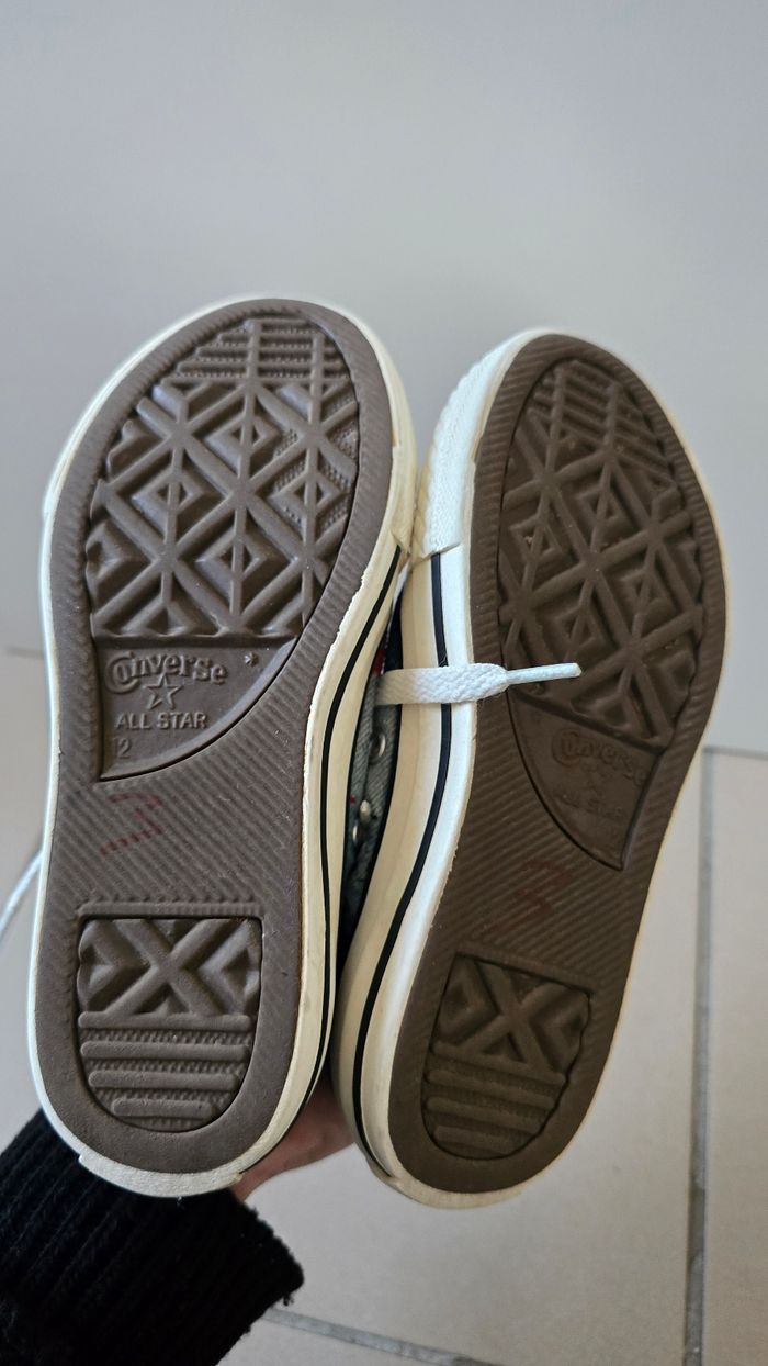 Converse all star effet jean pointure 29 - photo numéro 9