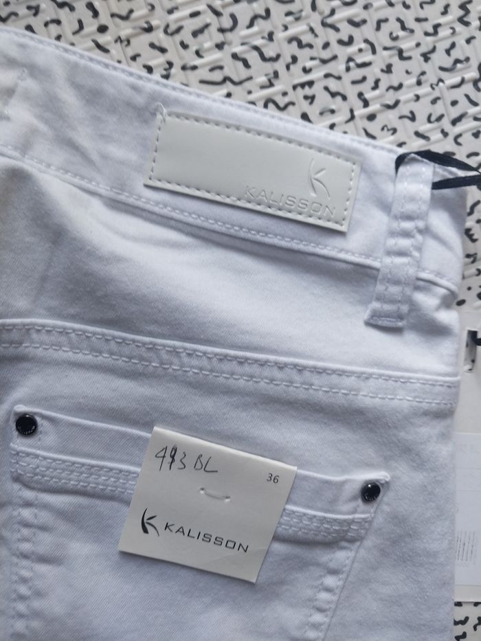 Pantalon blanc Kalisson T36 – Neuf - photo numéro 7