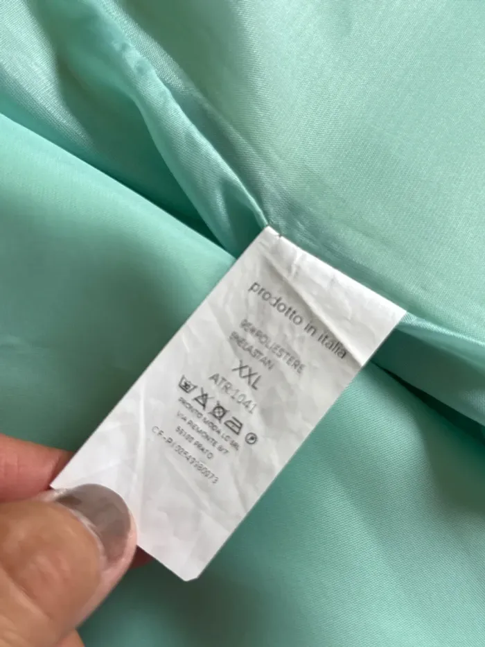 Magnifique blazer sans manches vert menthe femme - photo numéro 4