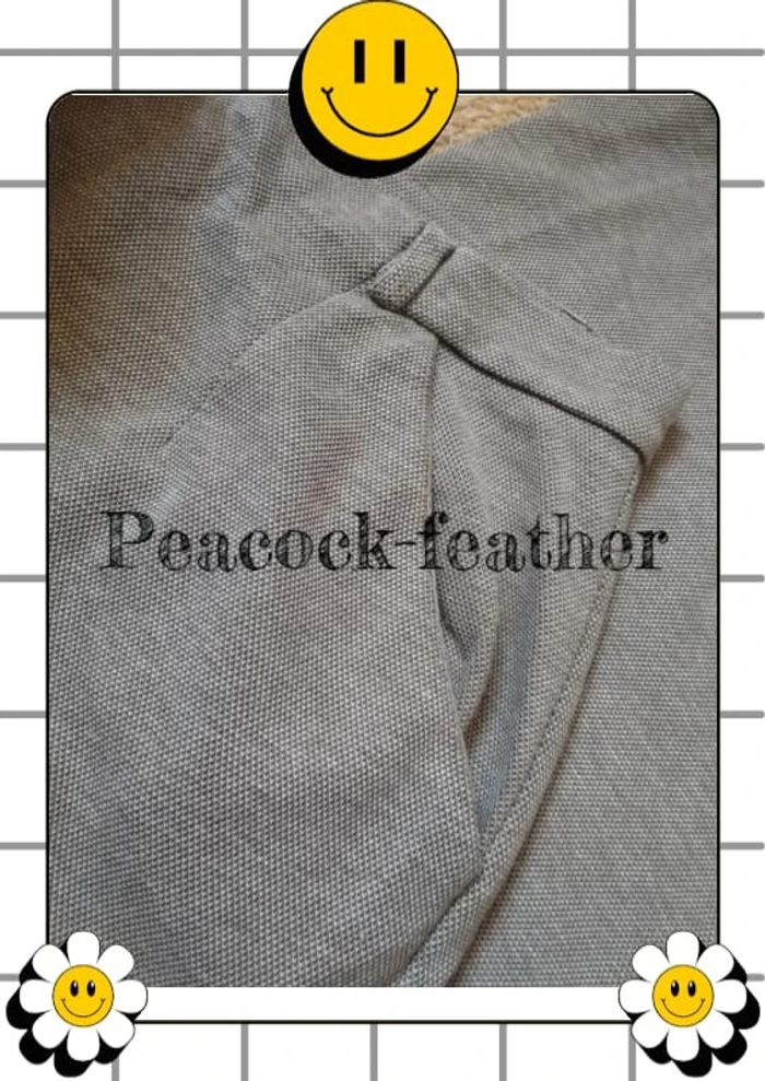 Pantalon large stradivarius beige 36 - photo numéro 5