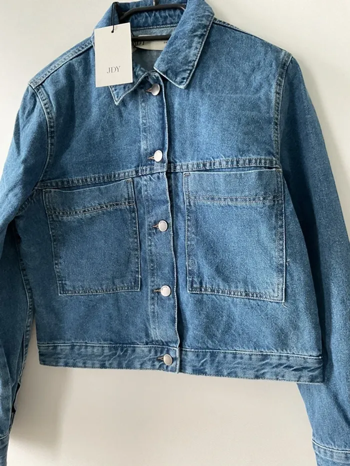 Veste en jeans courte - photo numéro 4