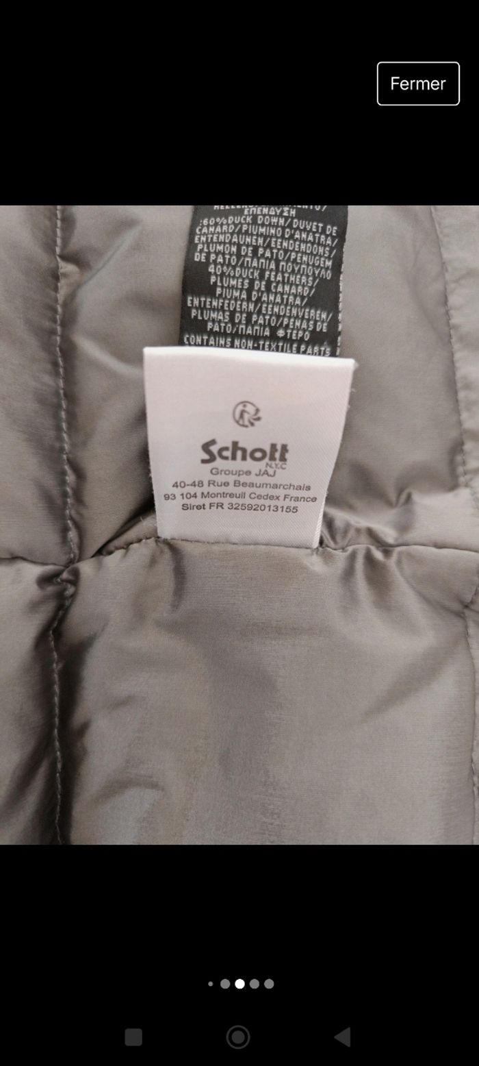 Parka femme Schott taille XS - photo numéro 9