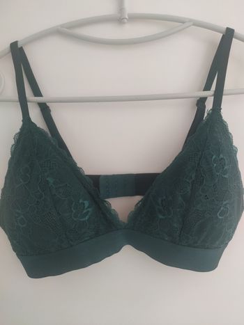 Soutien gorge broderies et satiné Kiabi S