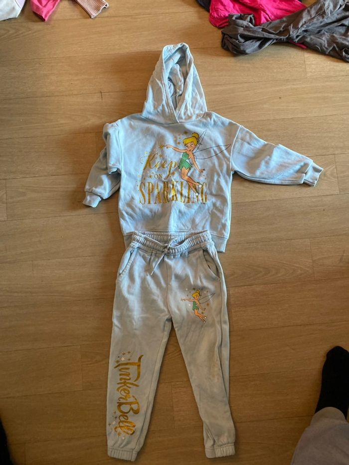 Ensemble la petite fée clochette pour petite fille de 4-5 ans