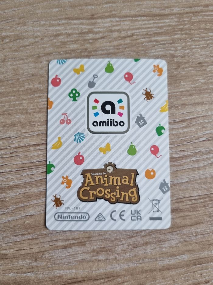 Carte Amiibo Animal Crossing série 5 n°433 Alix/Sasha - photo numéro 2