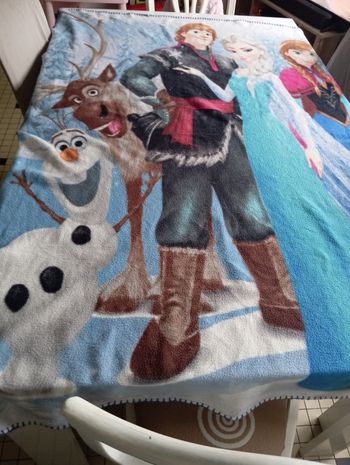 Plaid reine des neiges