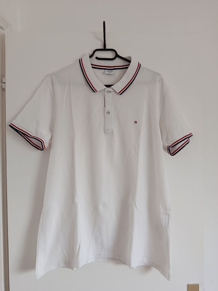 Polo blanc Celio