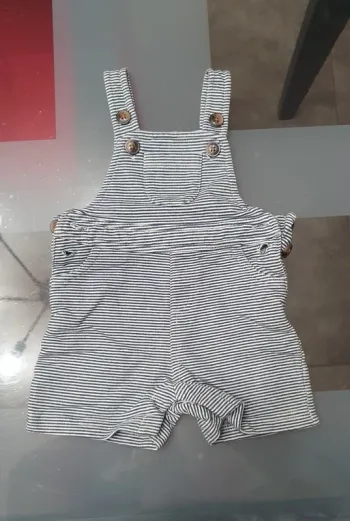 Salopette short