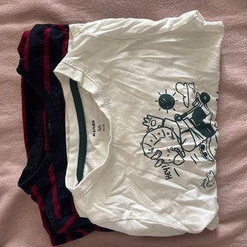 Lots de 2 t-shirt manche longue