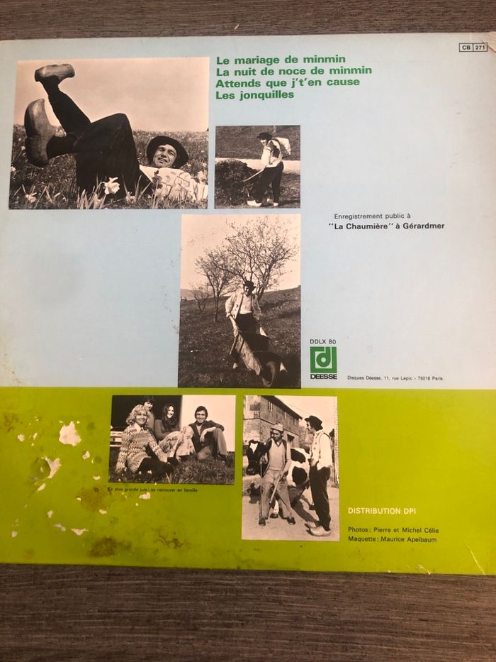 Vinyle 33t Claude Vanony - photo numéro 2