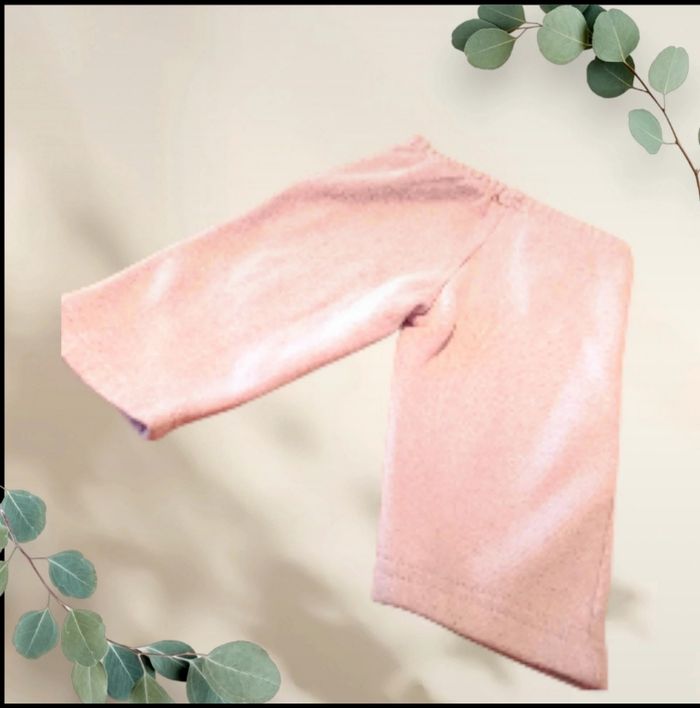 Ensemble Bébé 6 Mois (Haut + Bas) Chaud - King Bear Rose Pâle - photo numéro 3