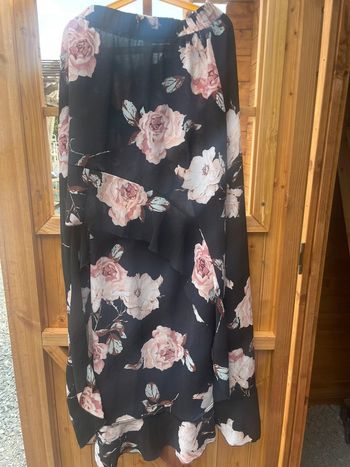 Jupe longue asymétrique