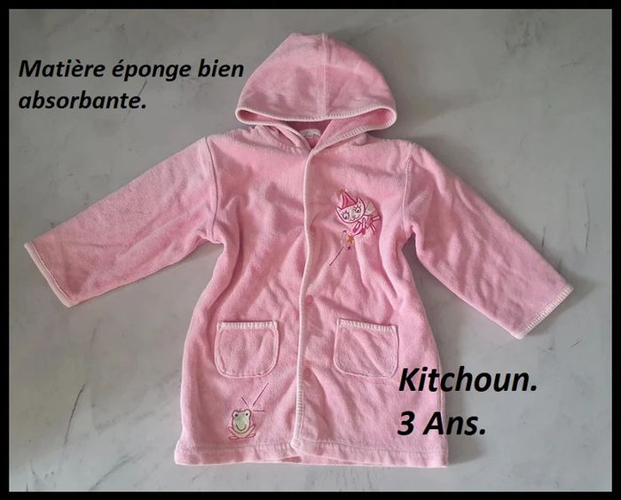 LOT maillots de bain + peignoir fille 3 ans. - photo numéro 5