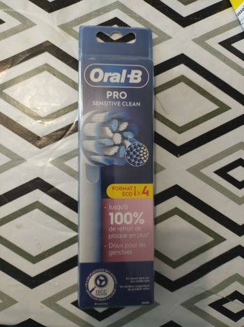 Pack de 4 Brossettes Oral B  Pro Sensitive Clean