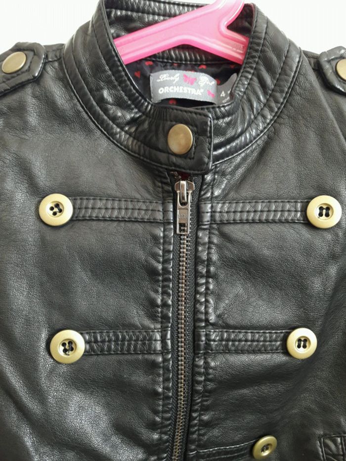 Veste "cuir" Orchestra 4 ans - photo numéro 2