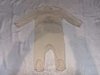 pyjama "petit chaton", coton fin