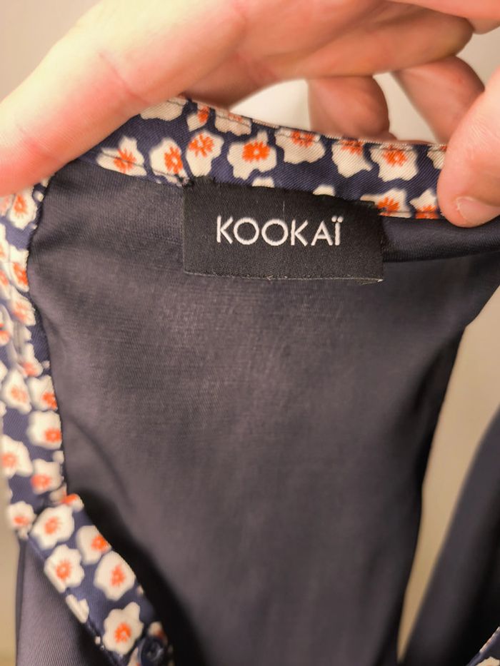 Blouse sans manches Kookai Femme Taille 34 Bleu - photo numéro 6