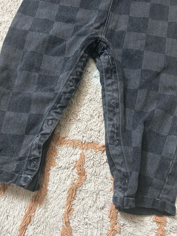Salopette à damier - photo numéro 2