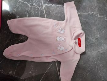 Pyjama dors bien velours naissance