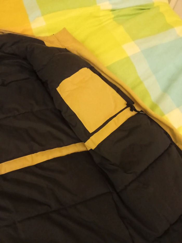 Doudoune beige et noire collection Tweens TAO taille S - photo numéro 5