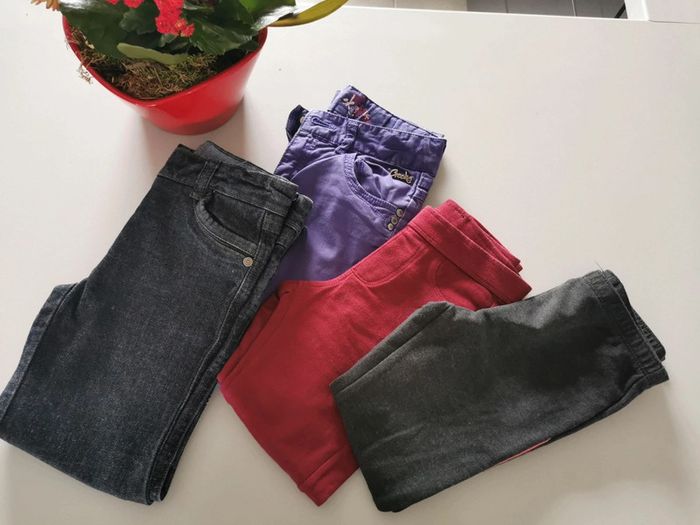 Lot de 4 pantalons