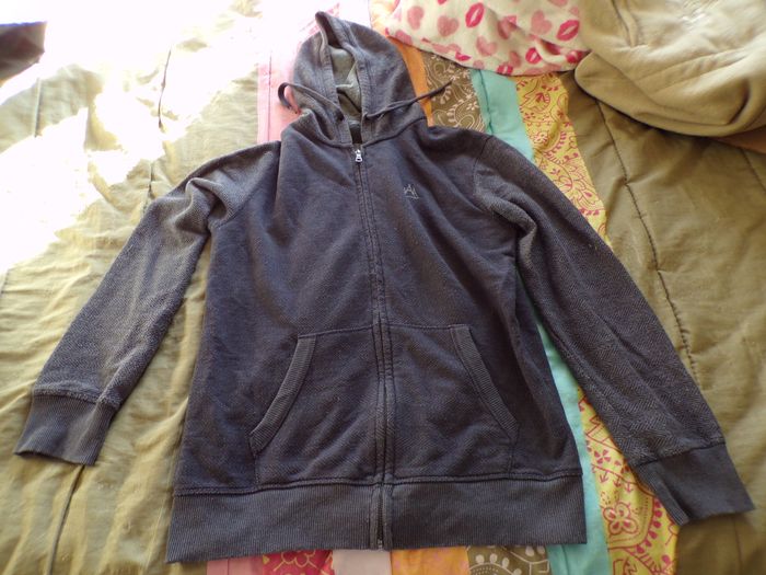 Gilet marine chiné taille L