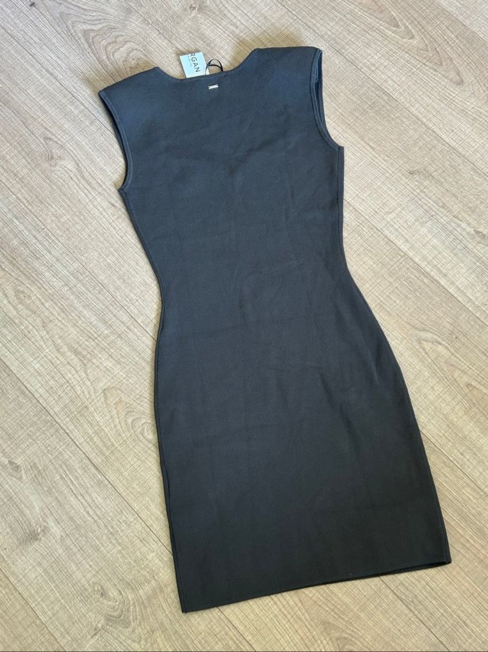 Robe verte kaki neuve à manches courtes Morgan taille S - photo numéro 8