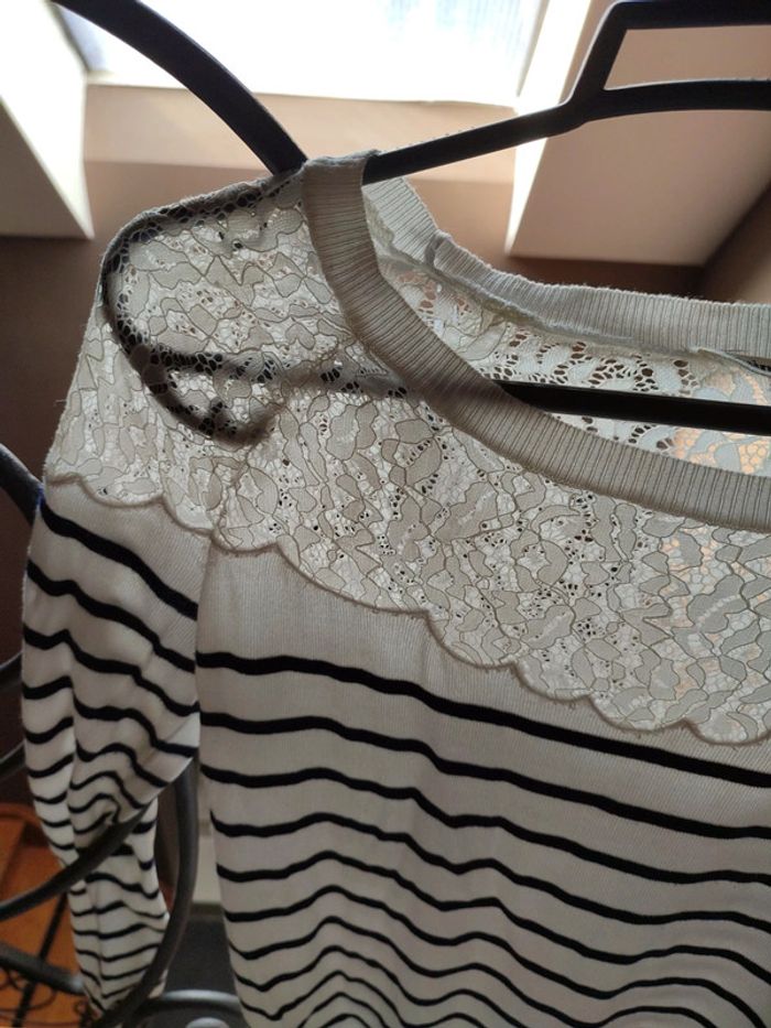 Marinière dentelle - photo numéro 3