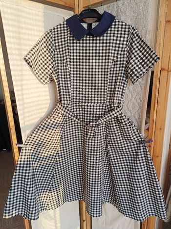 Robe vintage a carreaux